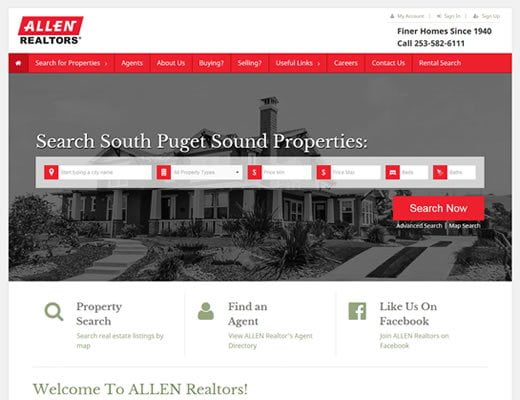 Haroldallen.com Equity child theme customization with IDX Broker for Real Estate