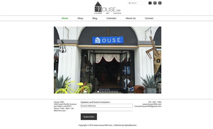 House 1002 Custom Genesis / WooCommerce Childe theme