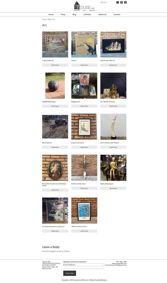House 1002 Custom Genesis / WooCommerce Childe theme