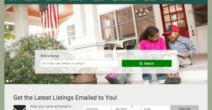 IDX Broker new search widget with auto complete